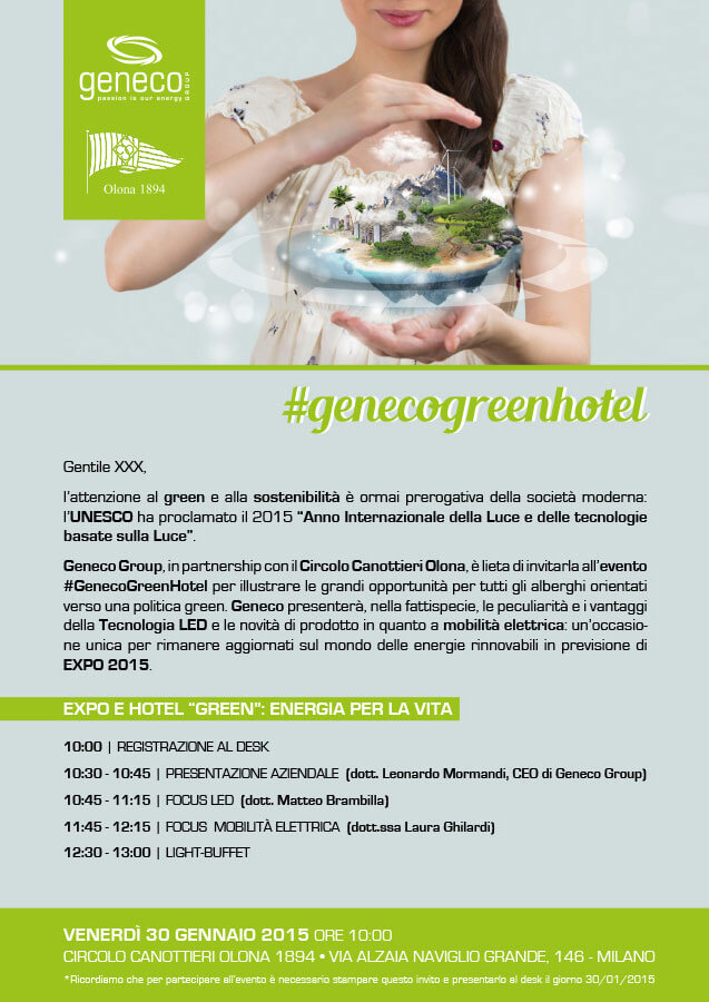 Evento Greenhotel
